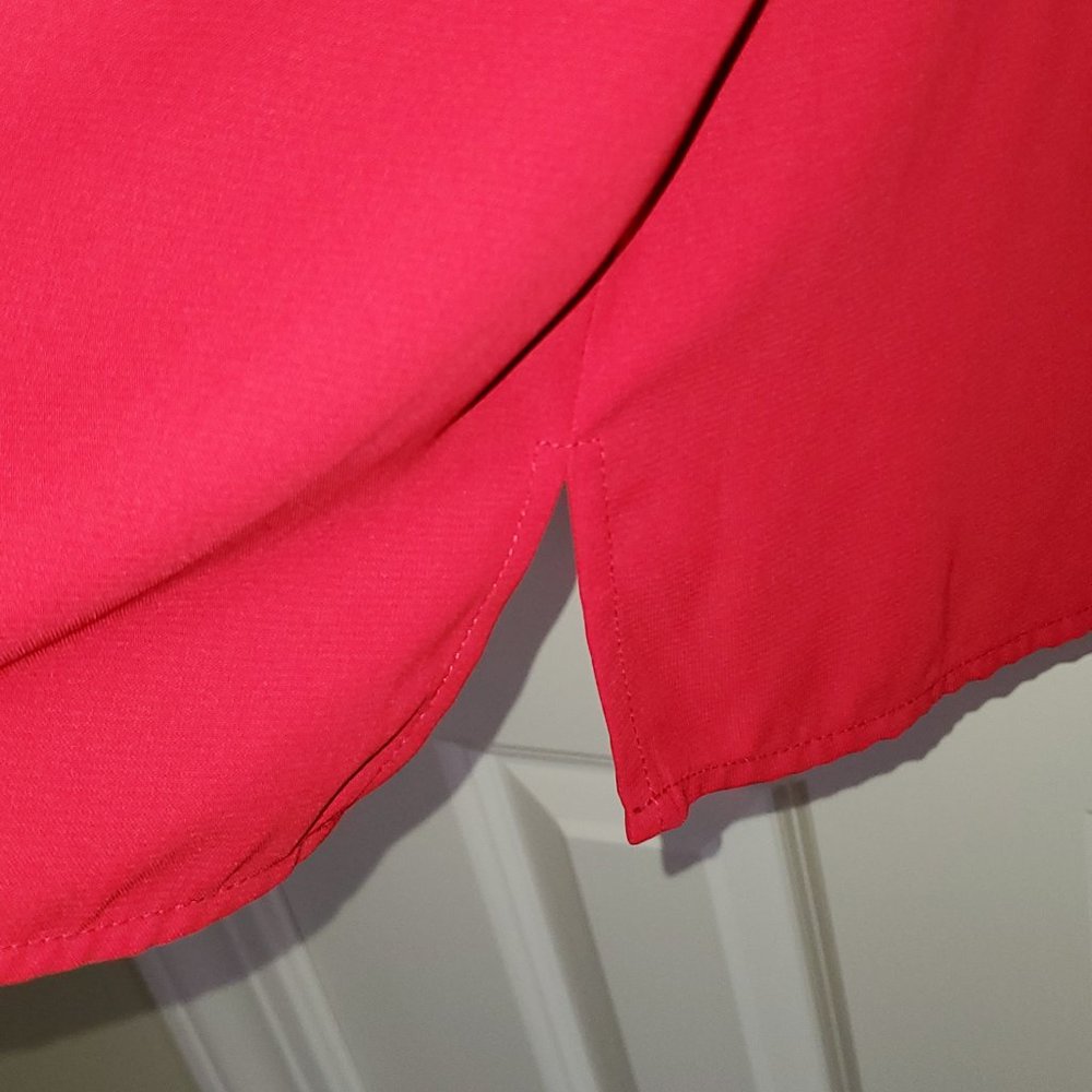 Red Notations Blouse - Picture 4 of 5